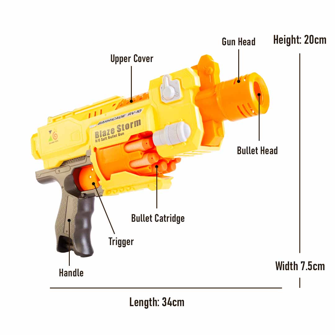 Nerf Gun 20 Bullets