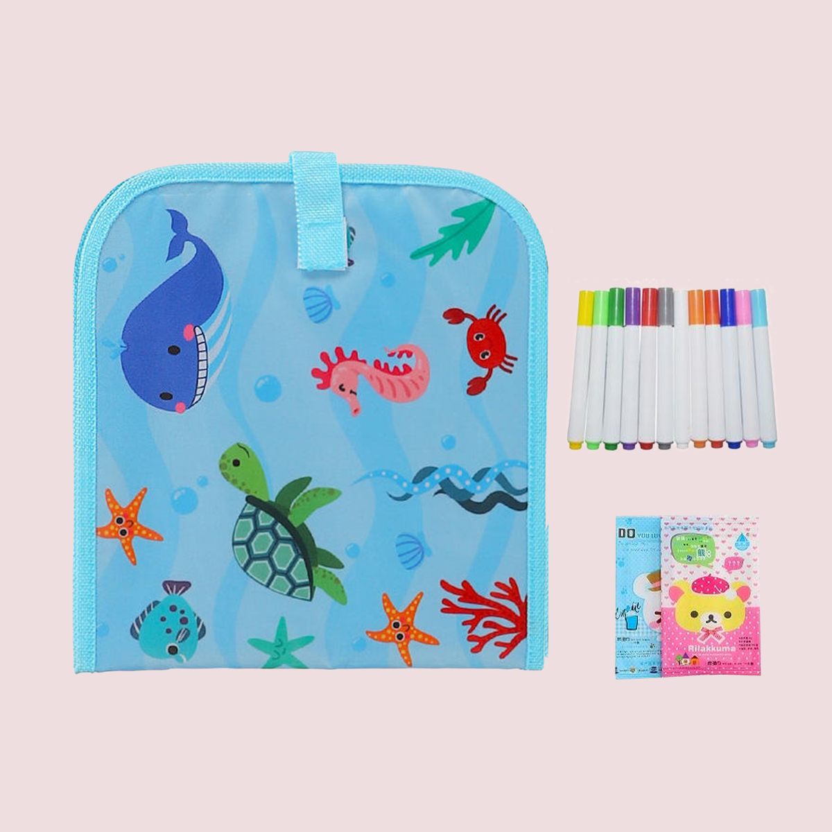 Draw and Wipe Reusable Doodle Book - BTS