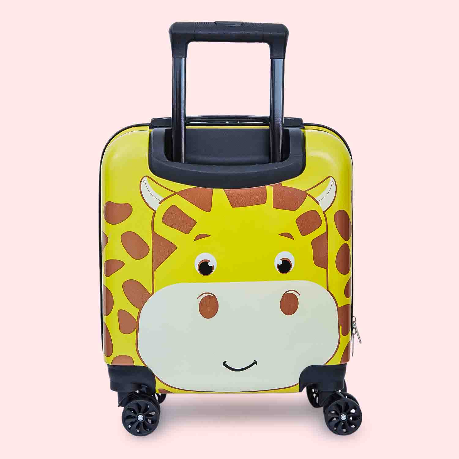 Animal 3D Luggage Trolley Bag - Giraffe