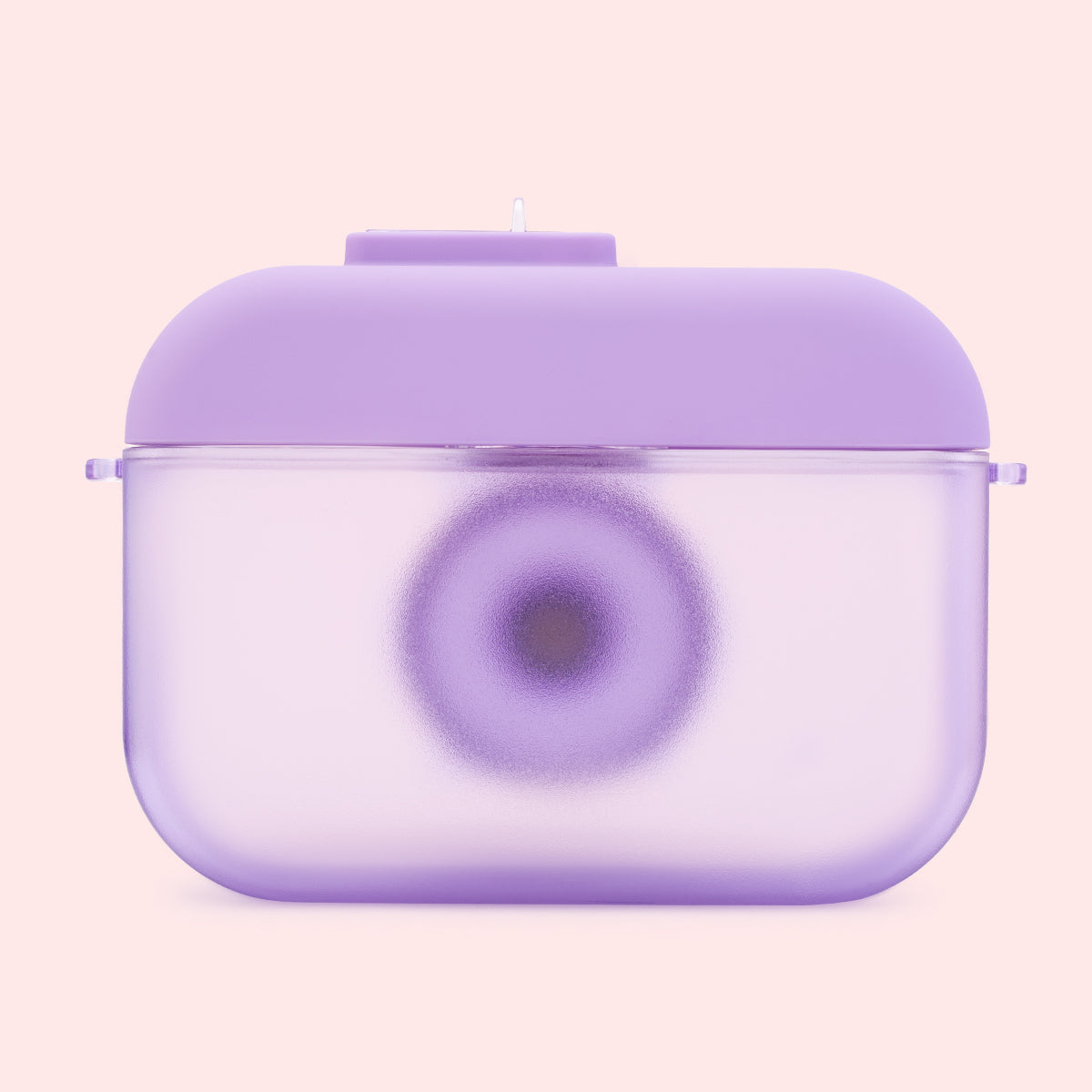 Cute Camera Shape Sipper Bottle - Purple