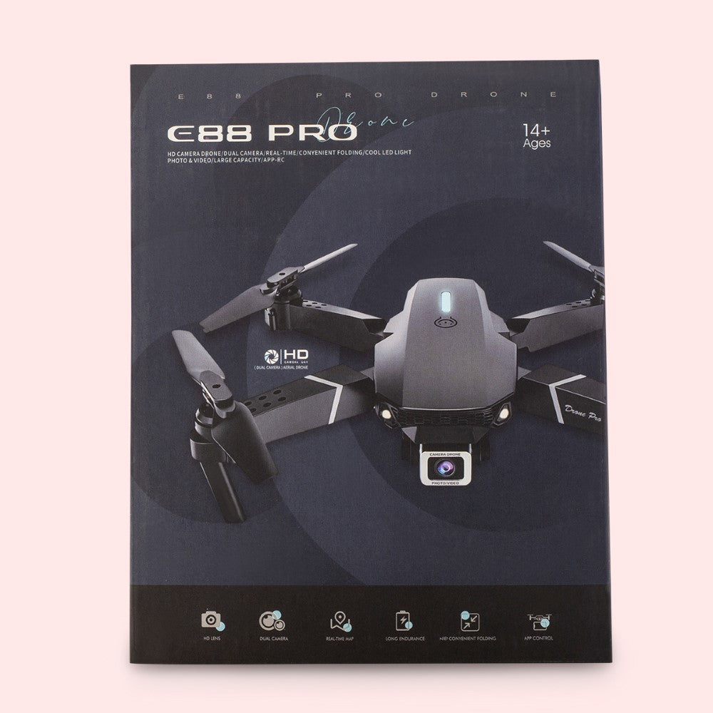 E88 Small Foldable 4K Dual Camera Drone with WiFi