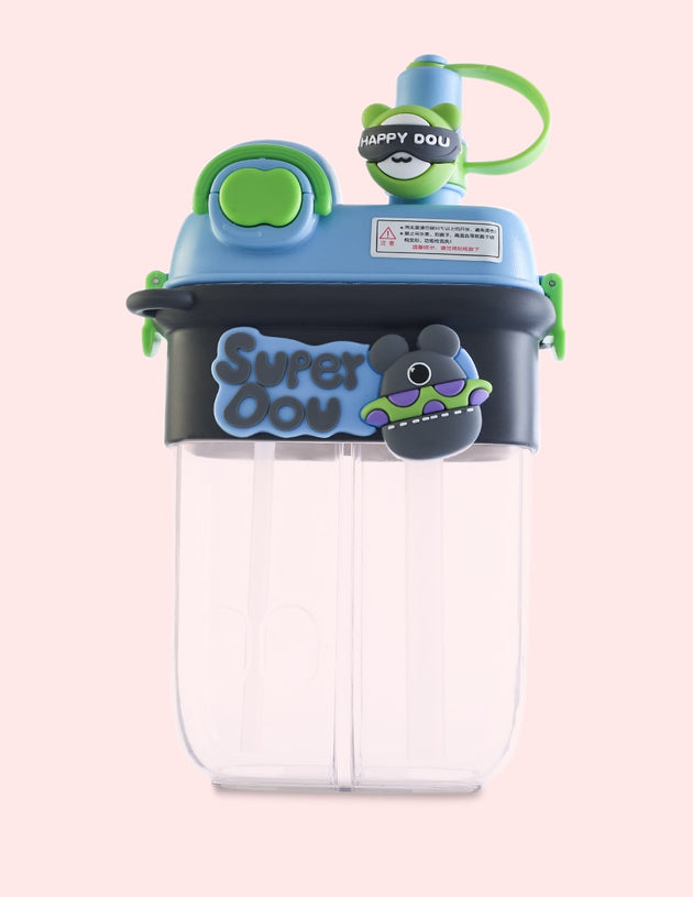 Dual Sipper water bottle - Blue