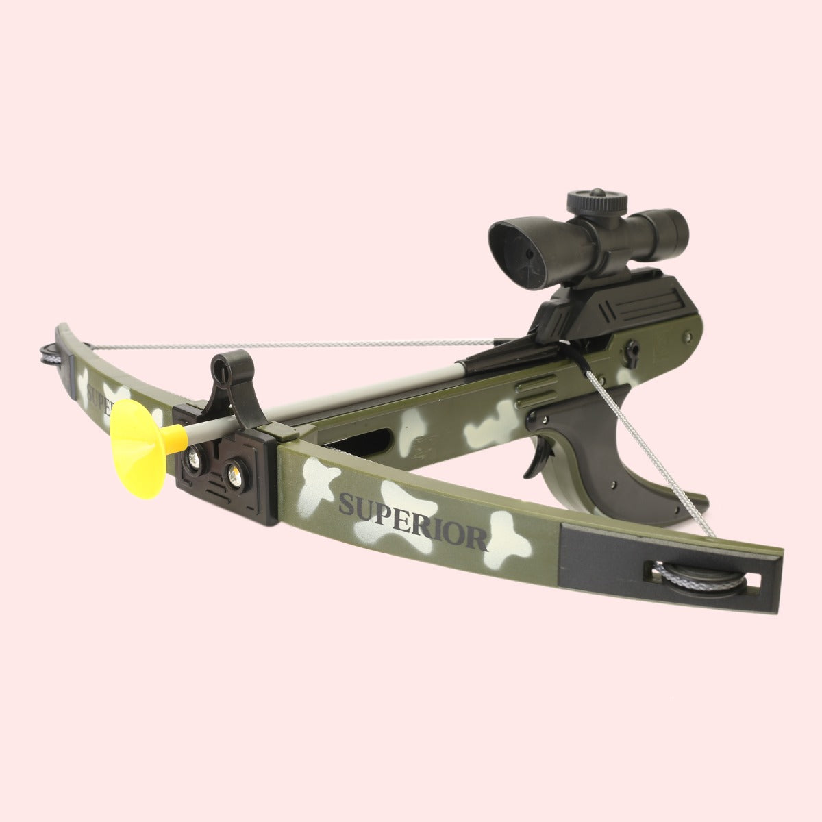 Camouflage Recurve Crossbow with Infrared Scope