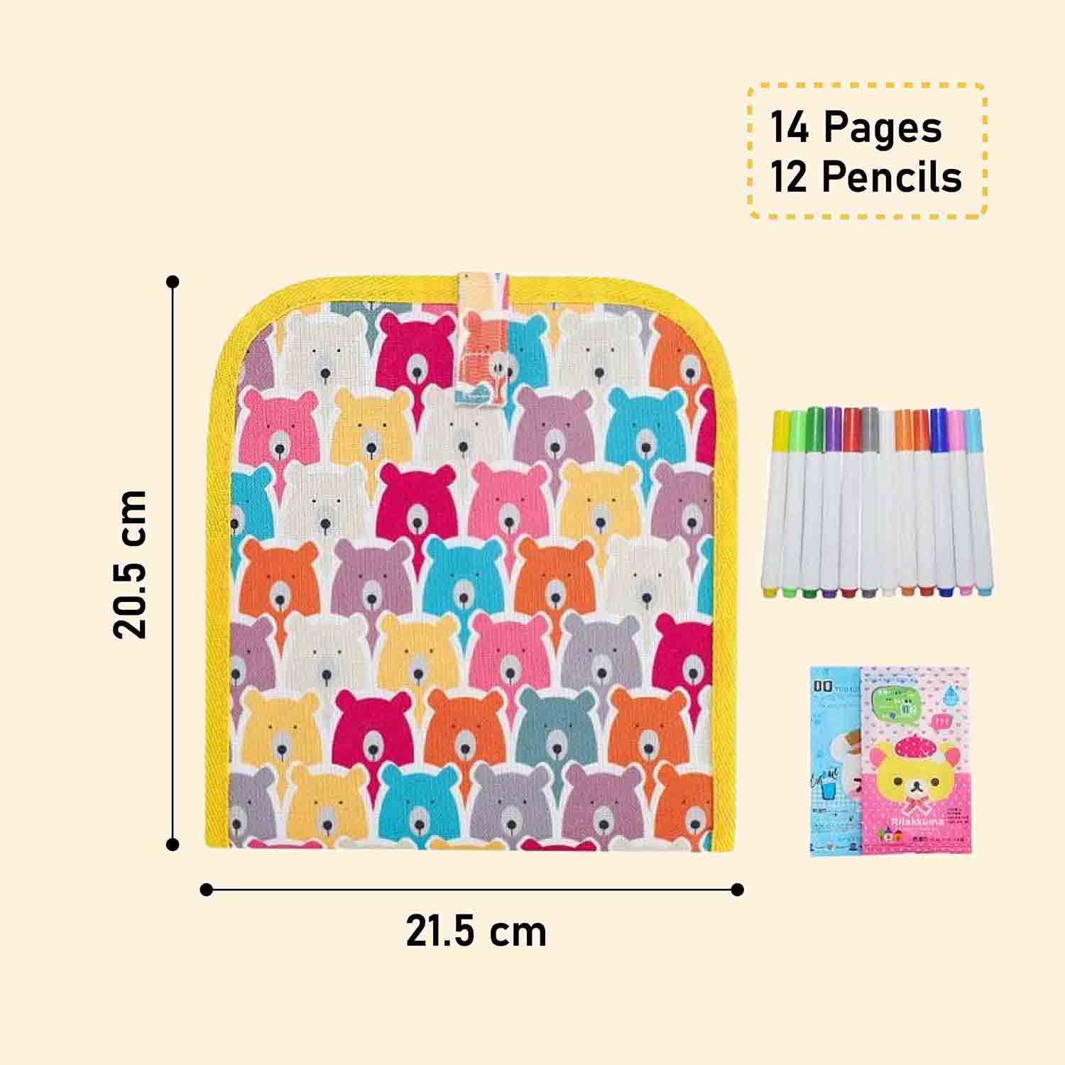 Draw and Wipe Reusable Doodle Book - BTS