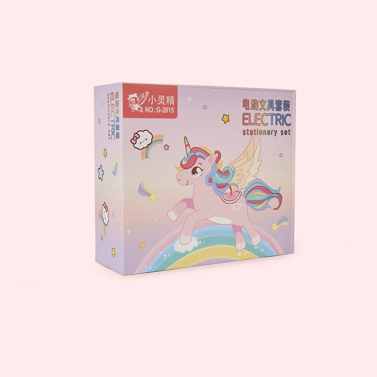 ElectraWrite: Electric Stationery Gift Set - Unicorn
