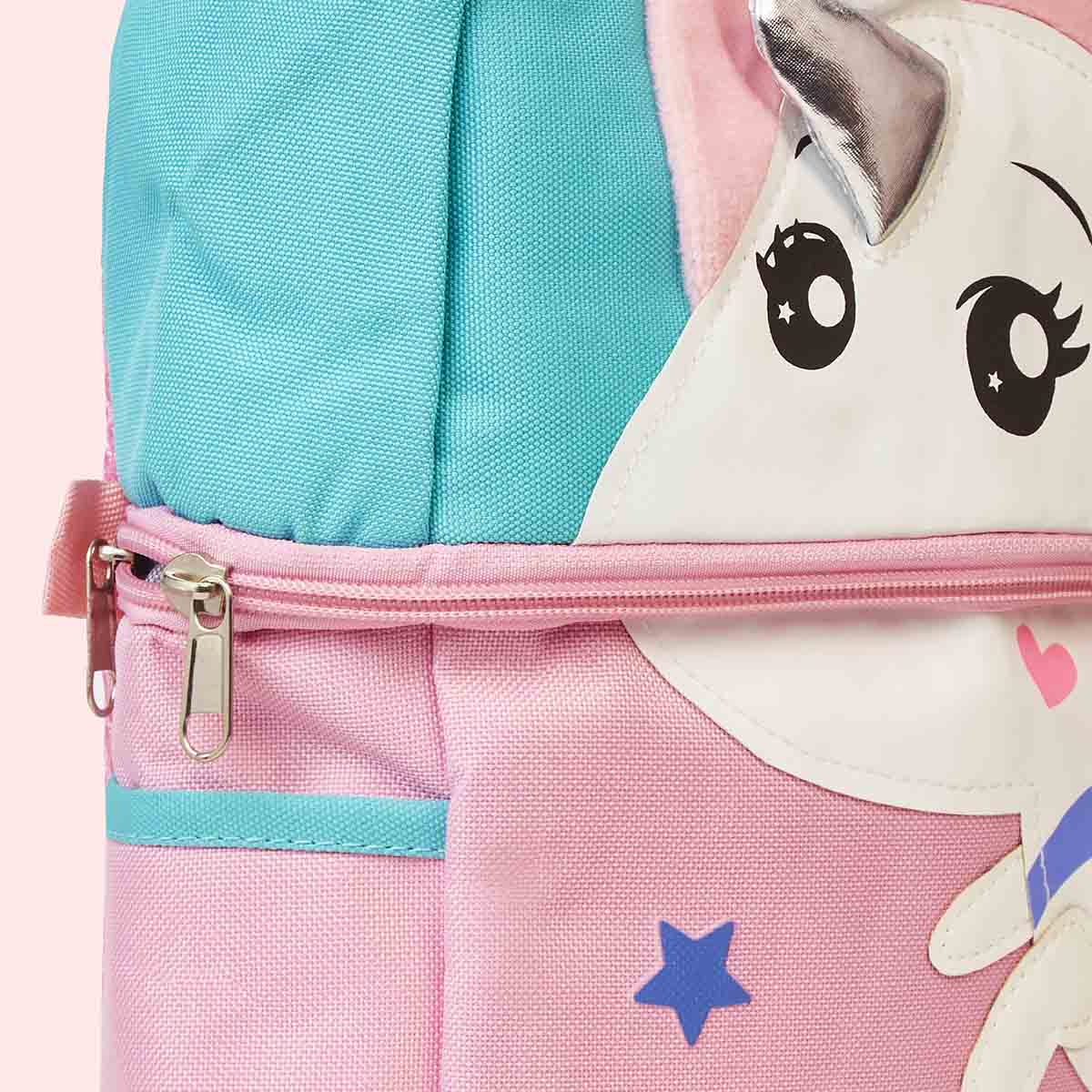 Compact Activity Bag with 2 Mini Hanging Pouches - Unicorn