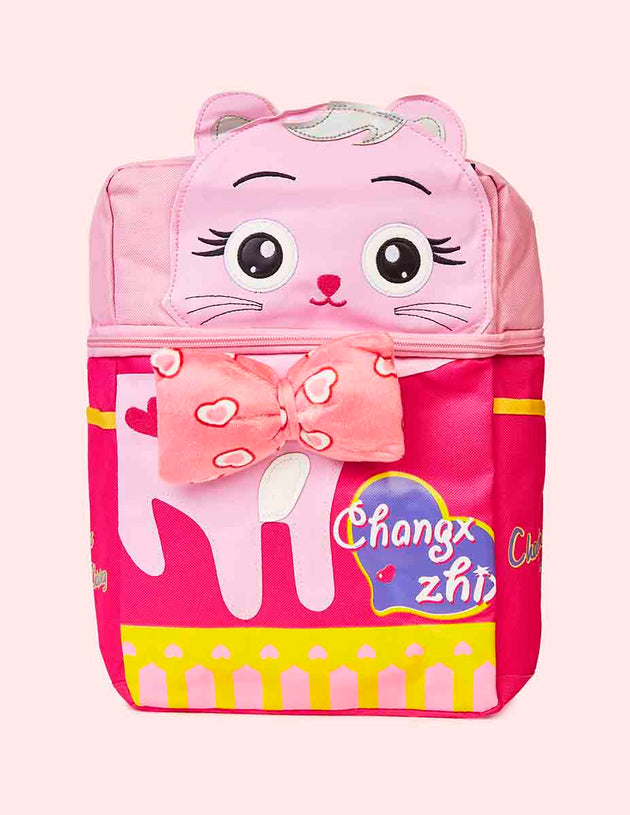 Compact Activity Bag with 2 Mini Hanging Pouches - Cat